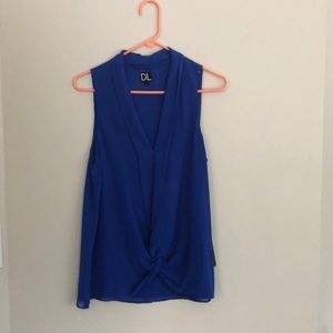 Cobalt blue blouse